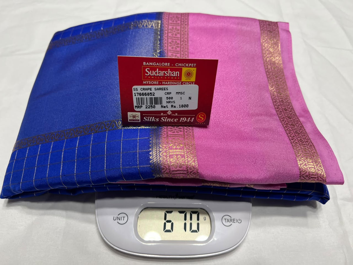 Artificial / Mix Crape Sarees