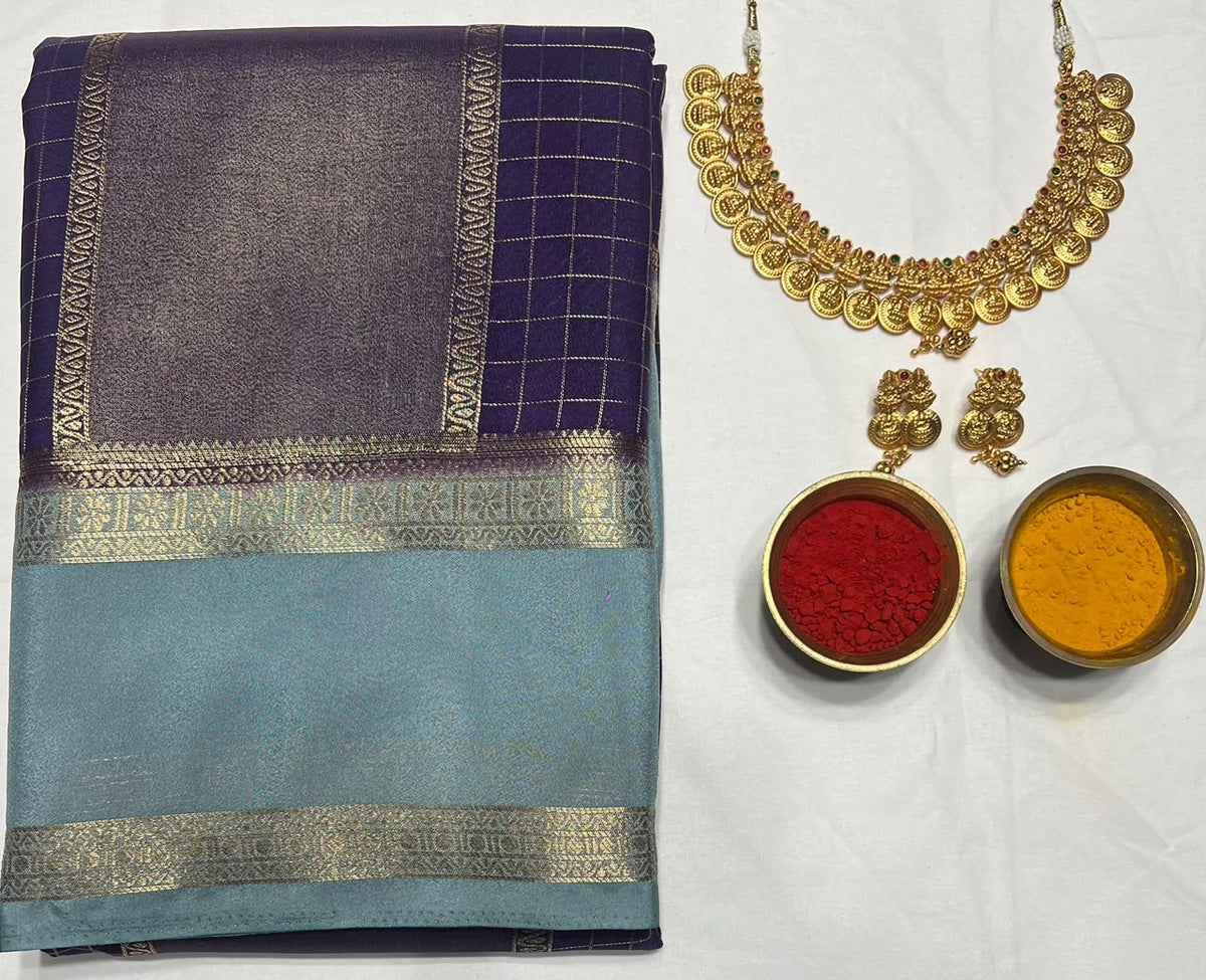 Artificial / Mix Crape Sarees