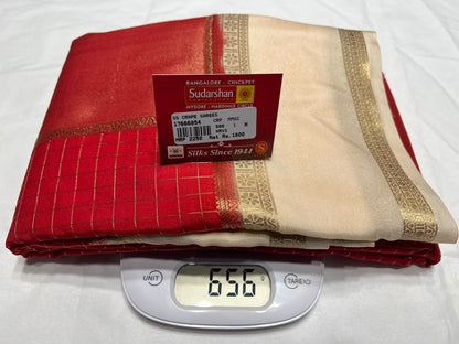 Artificial / Mix Crape Sarees
