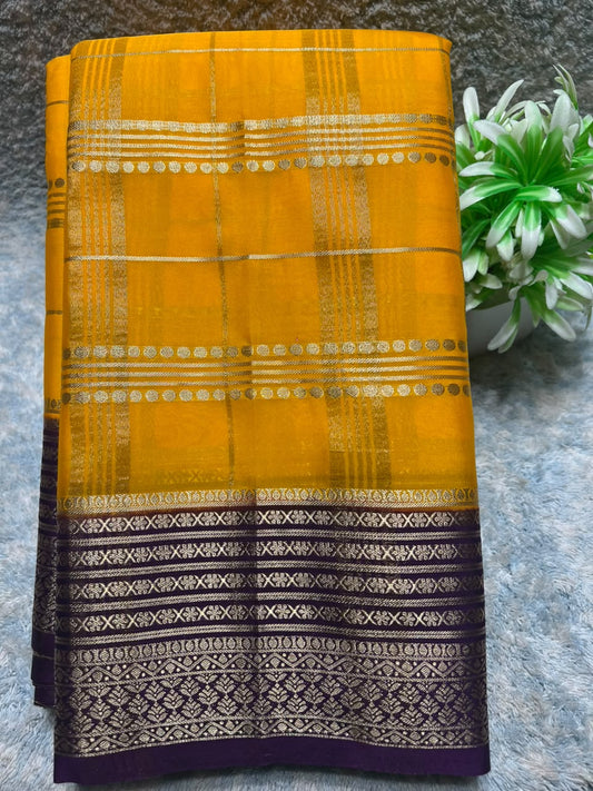 Artificial / Mix Crape Sarees