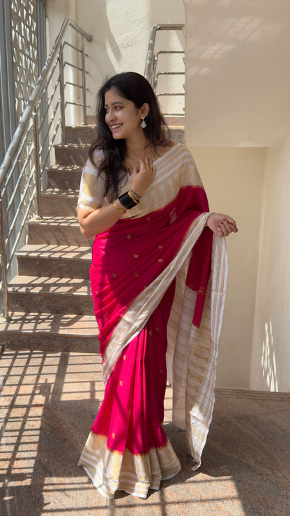 Artificial / Mix Crape Sarees