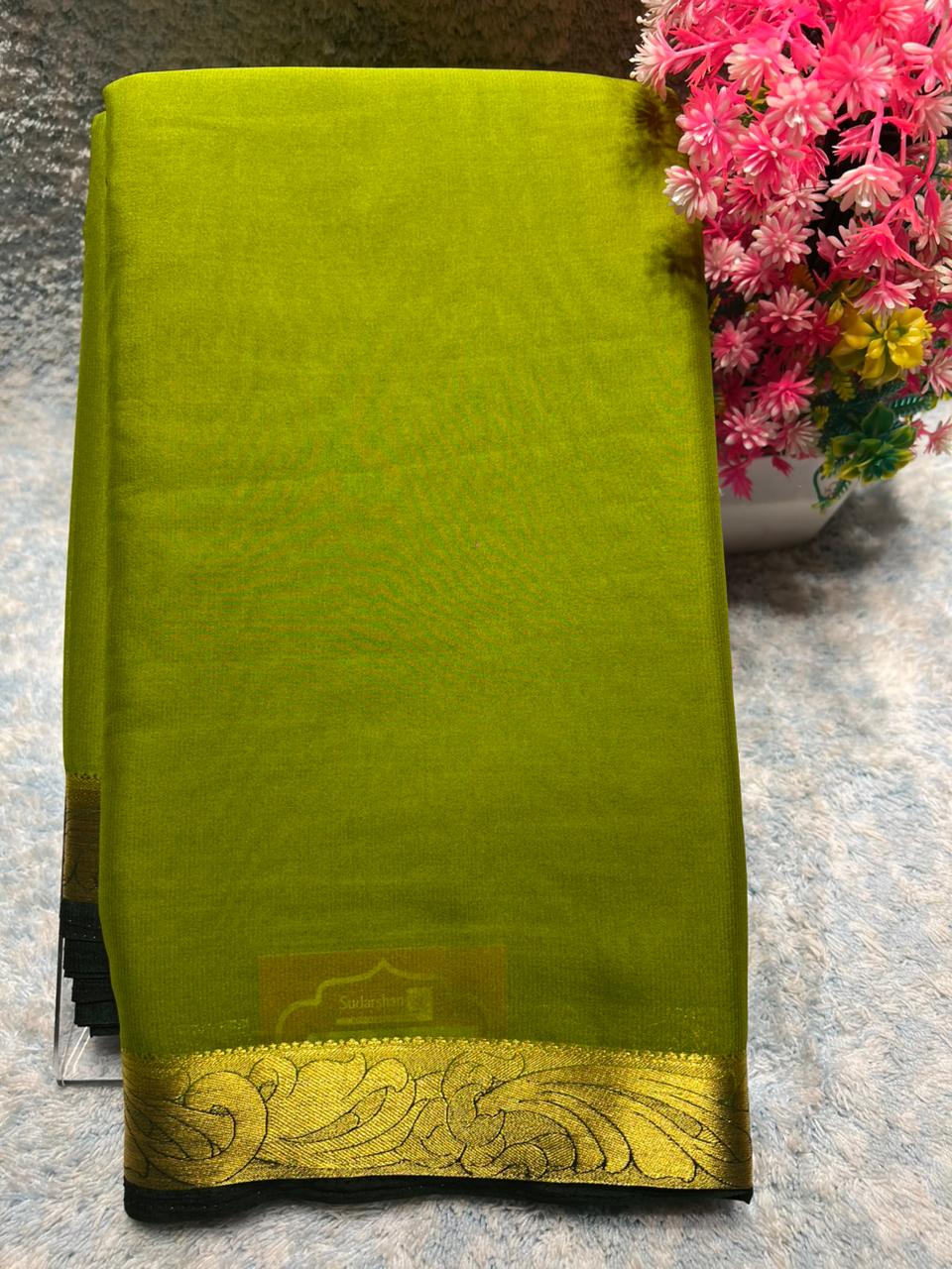 Artificial / Mix Crape Sarees