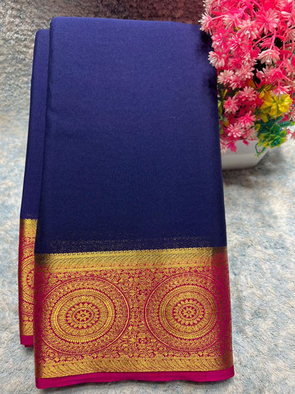 Artificial / Mix Crape Sarees