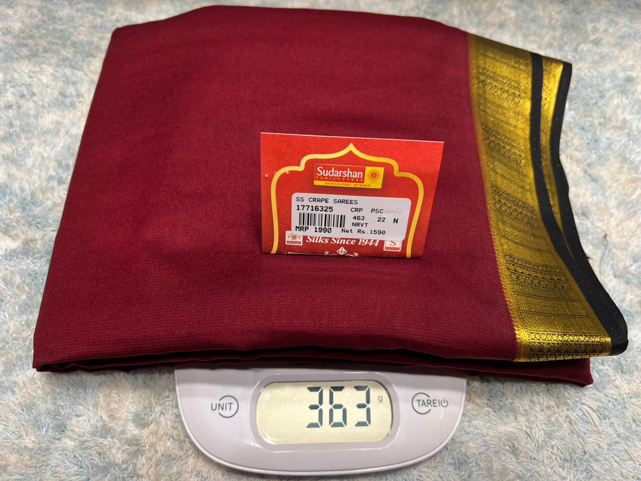 Artificial / Mix Crape Sarees