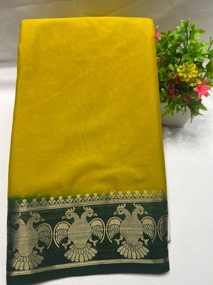 Artificial / Mix Crape Sarees
