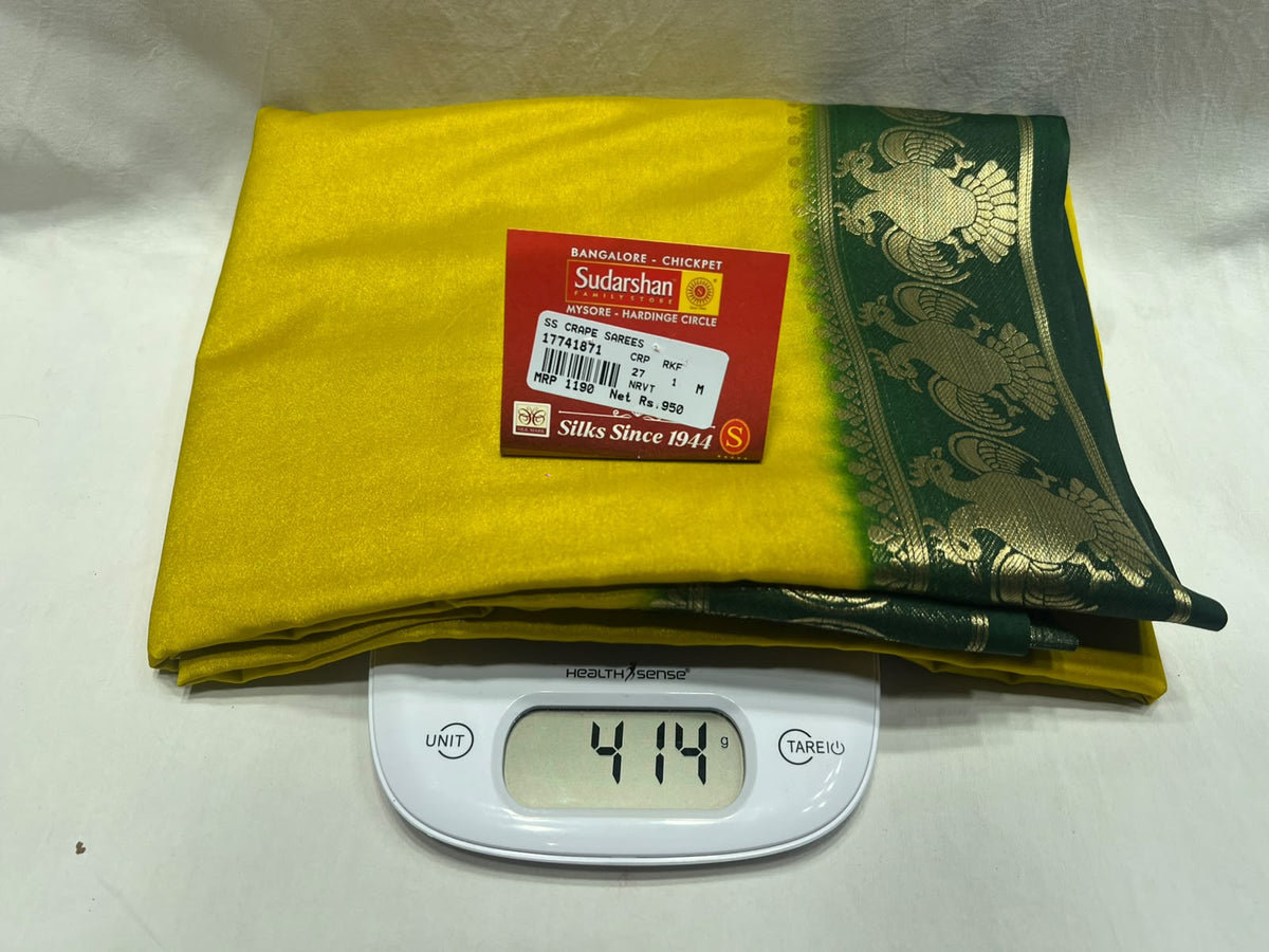 Artificial / Mix Crape Sarees