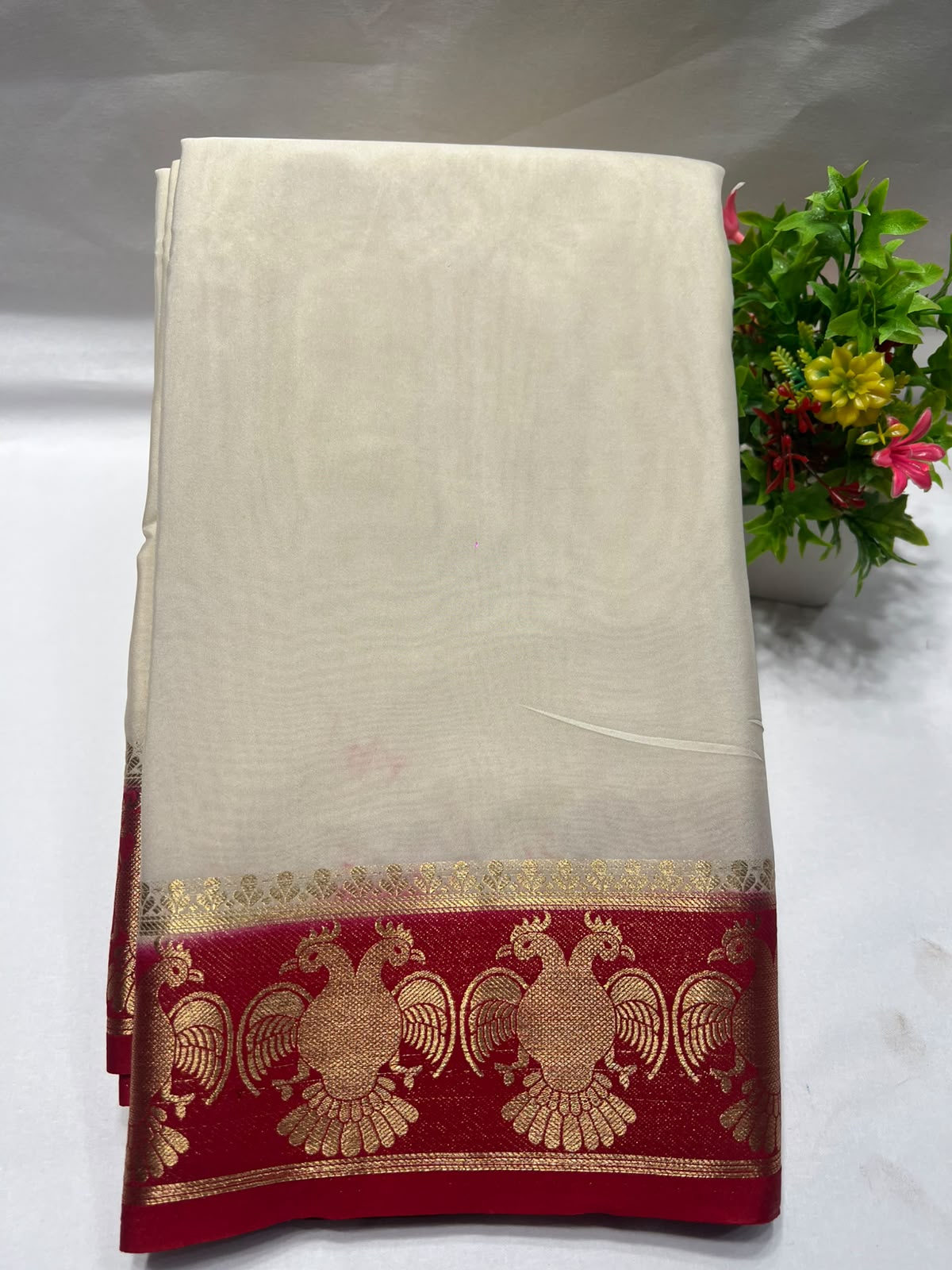 Artificial / Mix Crape Sarees
