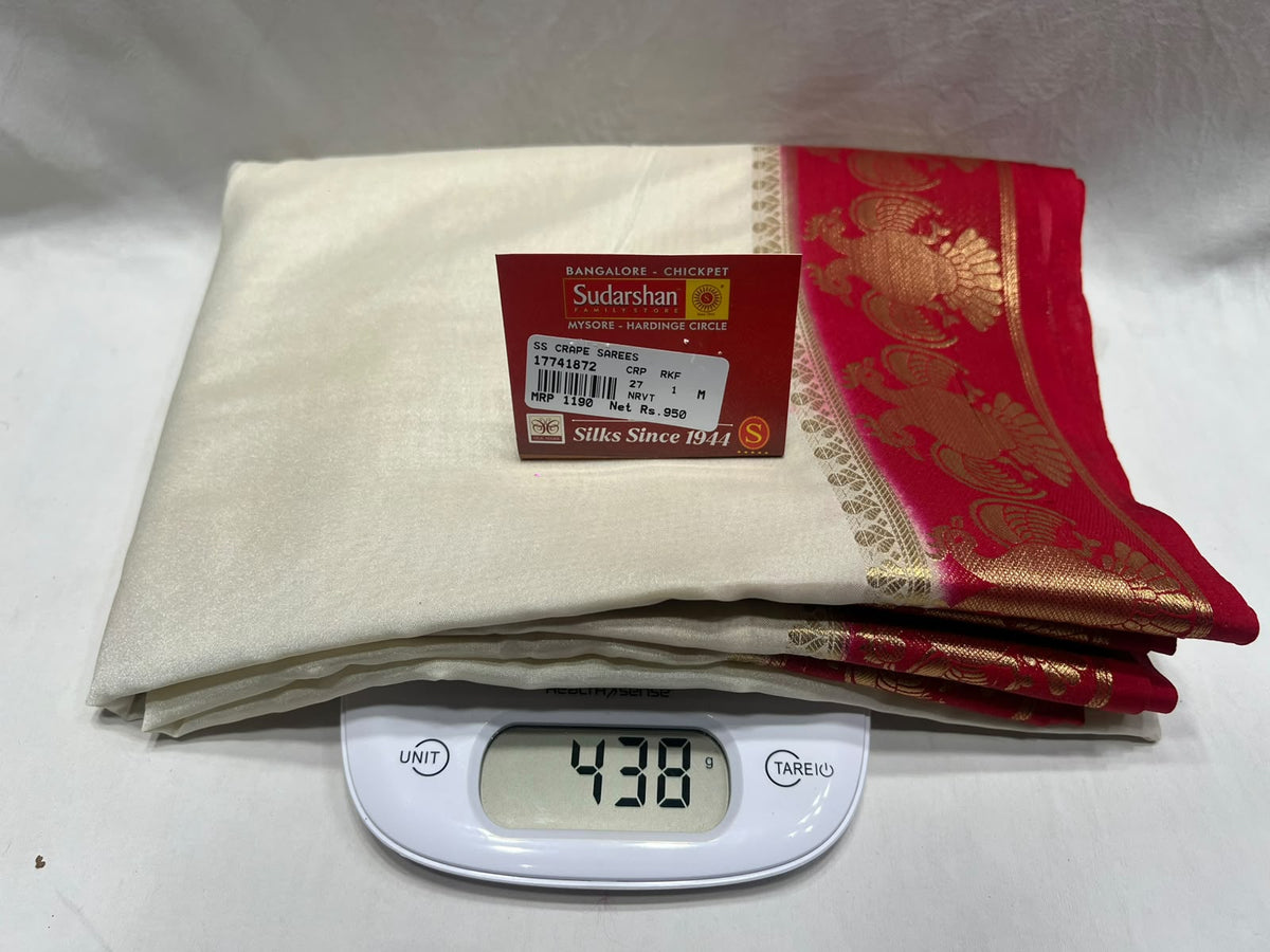 Artificial / Mix Crape Sarees