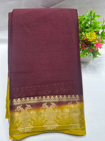 Artificial / Mix Crape Sarees