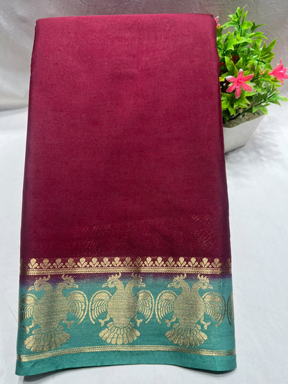 Artificial / Mix Crape Sarees