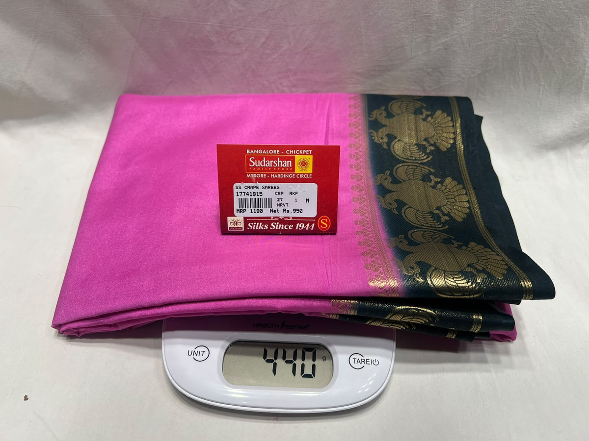 Artificial / Mix Crape Sarees