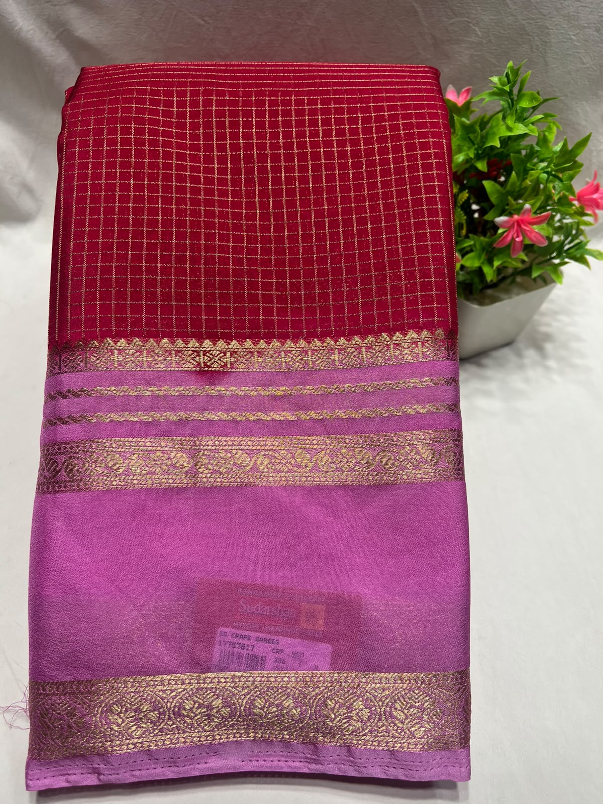 Artificial / Mix Crape Sarees
