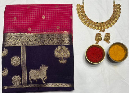 Artificial / Mix Crape Sarees