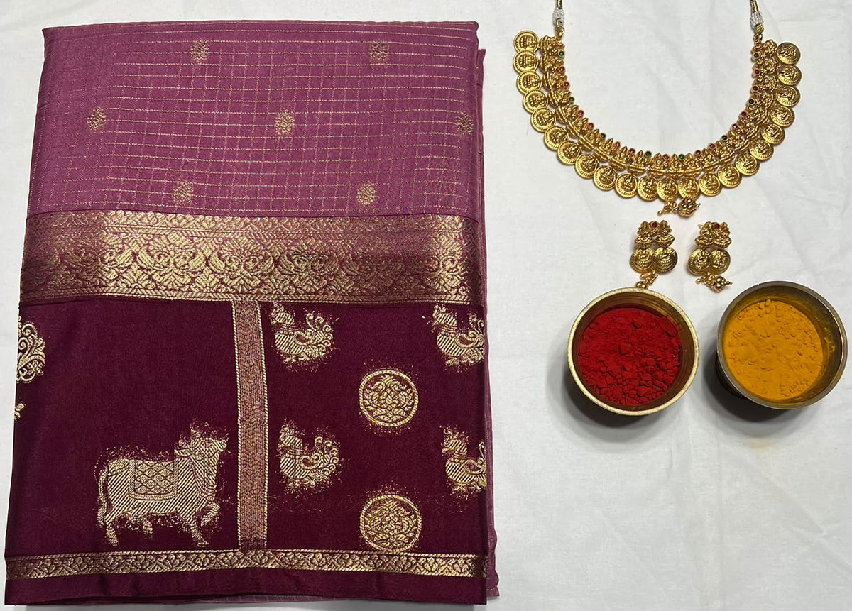 Artificial / Mix Crape Sarees
