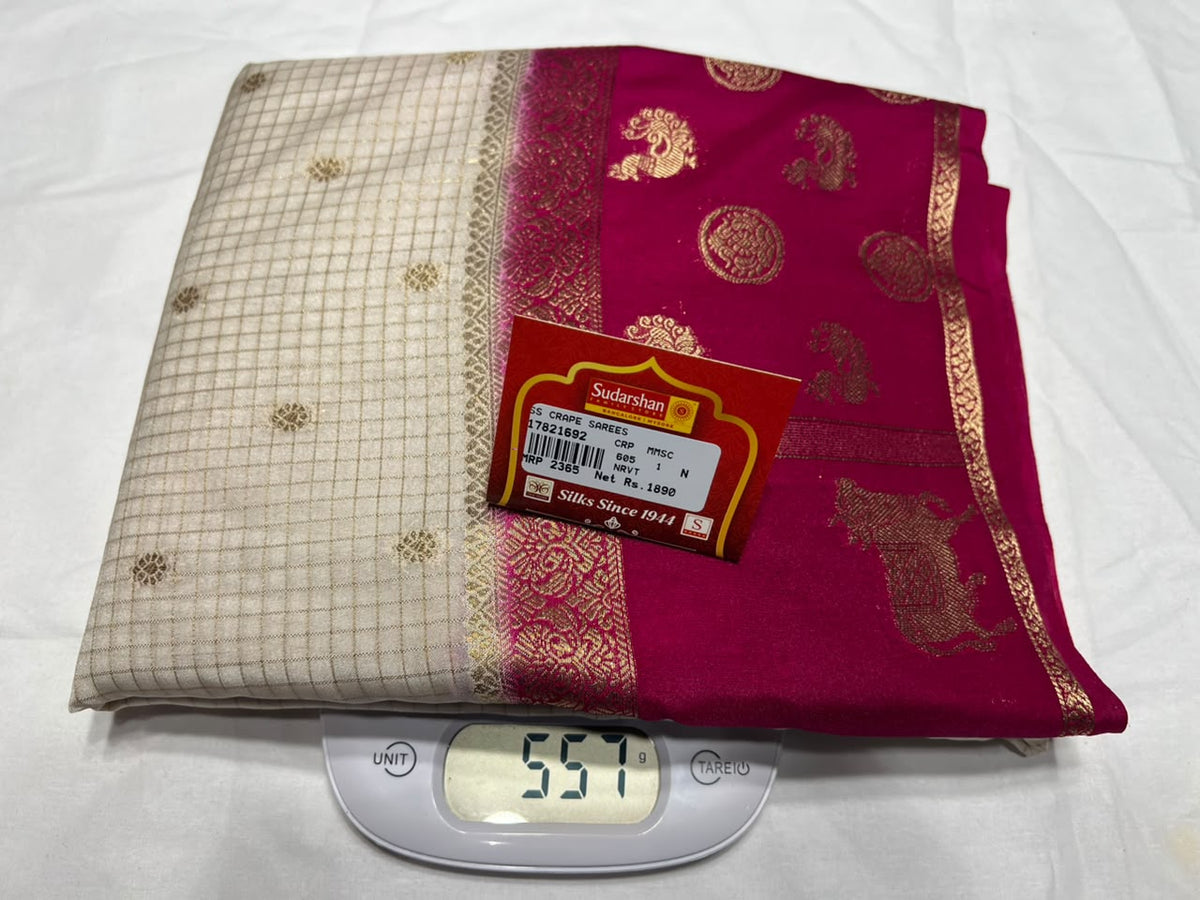Artificial / Mix Crape Sarees