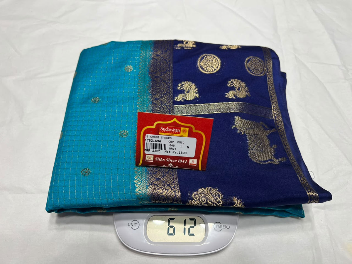 Artificial / Mix Crape Sarees