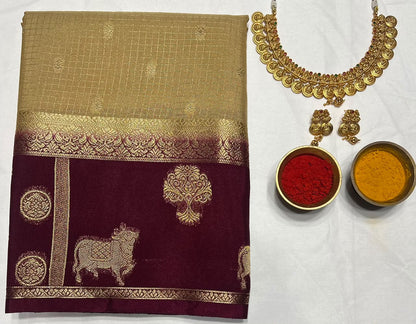 Artificial / Mix Crape Sarees