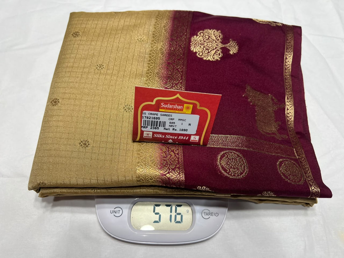 Artificial / Mix Crape Sarees
