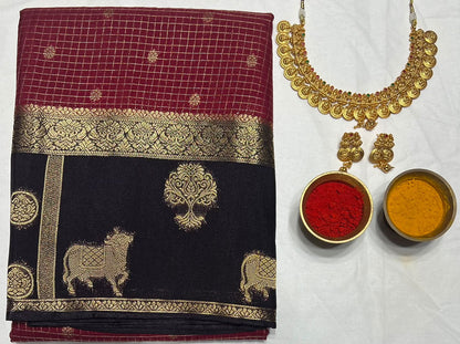 Artificial / Mix Crape Sarees