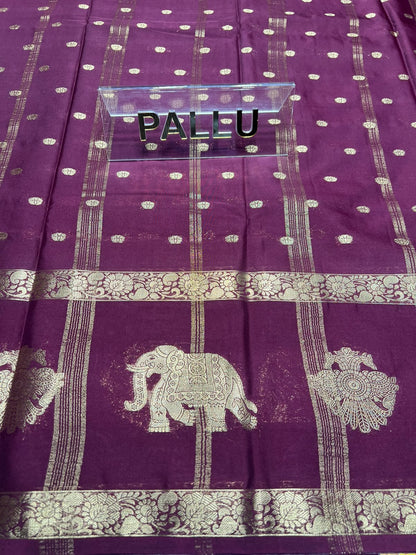 Artificial / Mix Crape Sarees