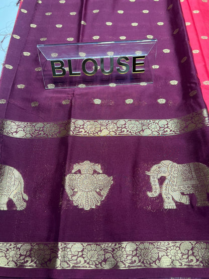 Artificial / Mix Crape Sarees