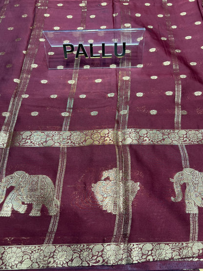 Artificial / Mix Crape Sarees