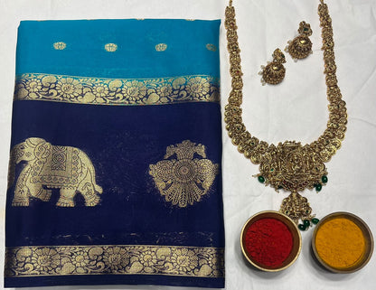 Artificial / Mix Crape Sarees