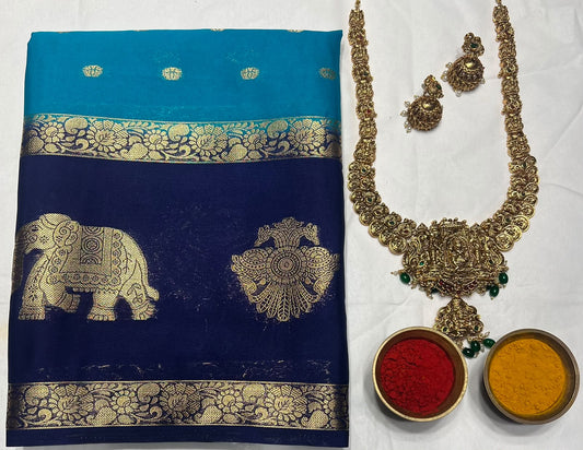 Artificial / Mix Crape Sarees