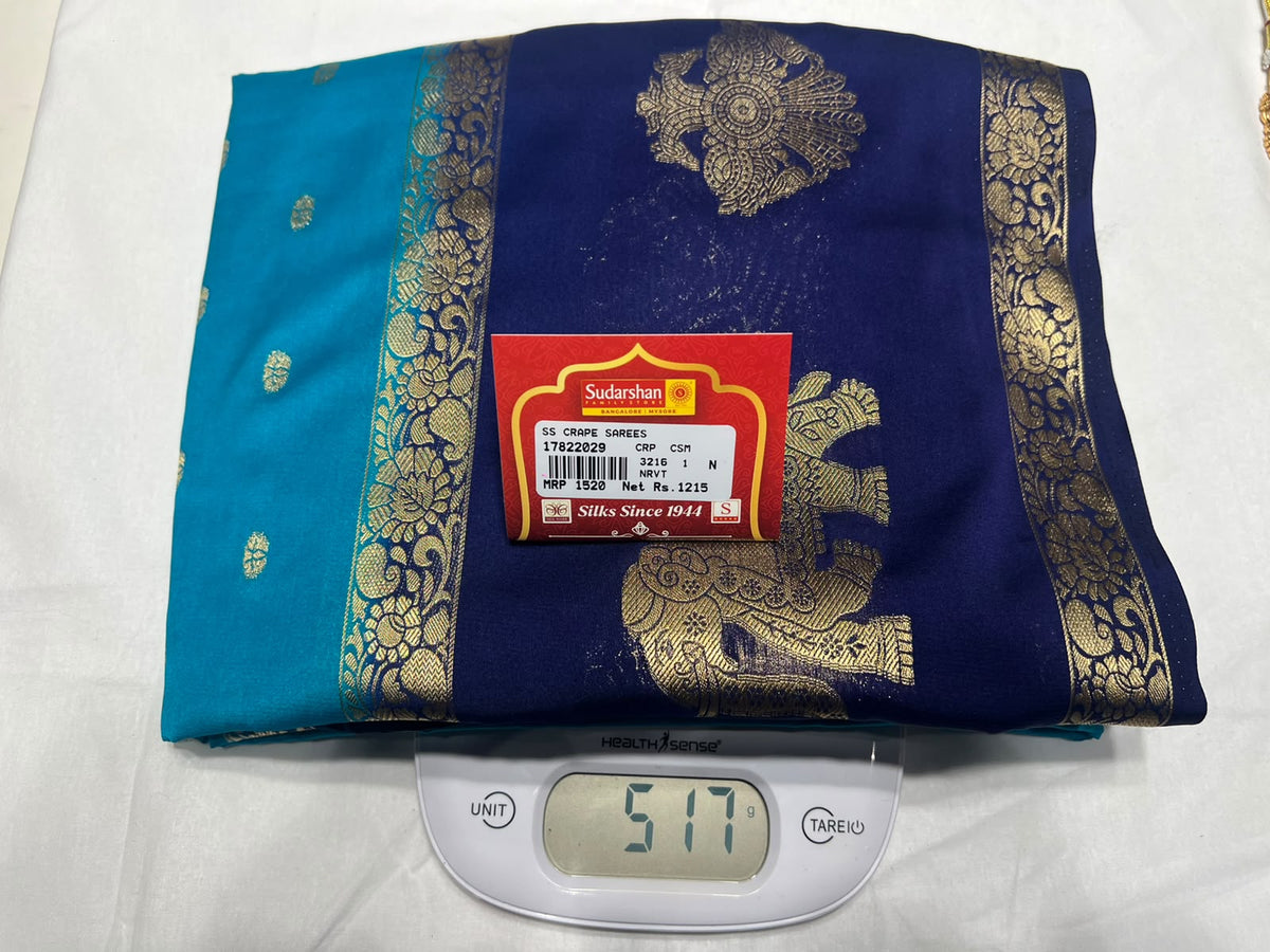 Artificial / Mix Crape Sarees