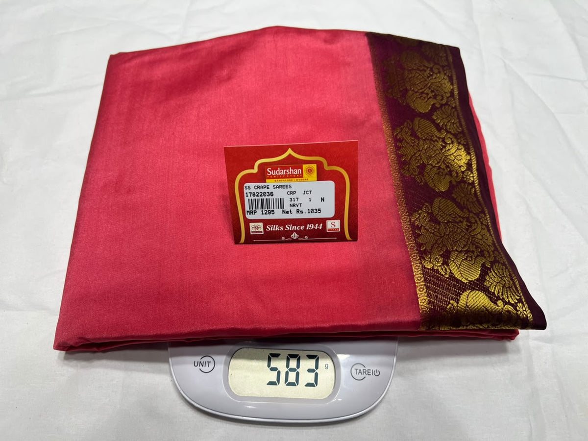 Artificial / Mix Crape Sarees