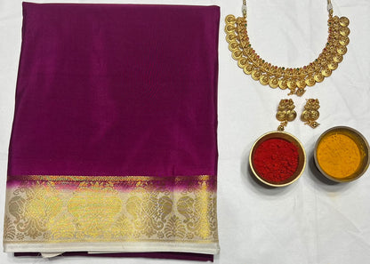 Artificial / Mix Crape Sarees