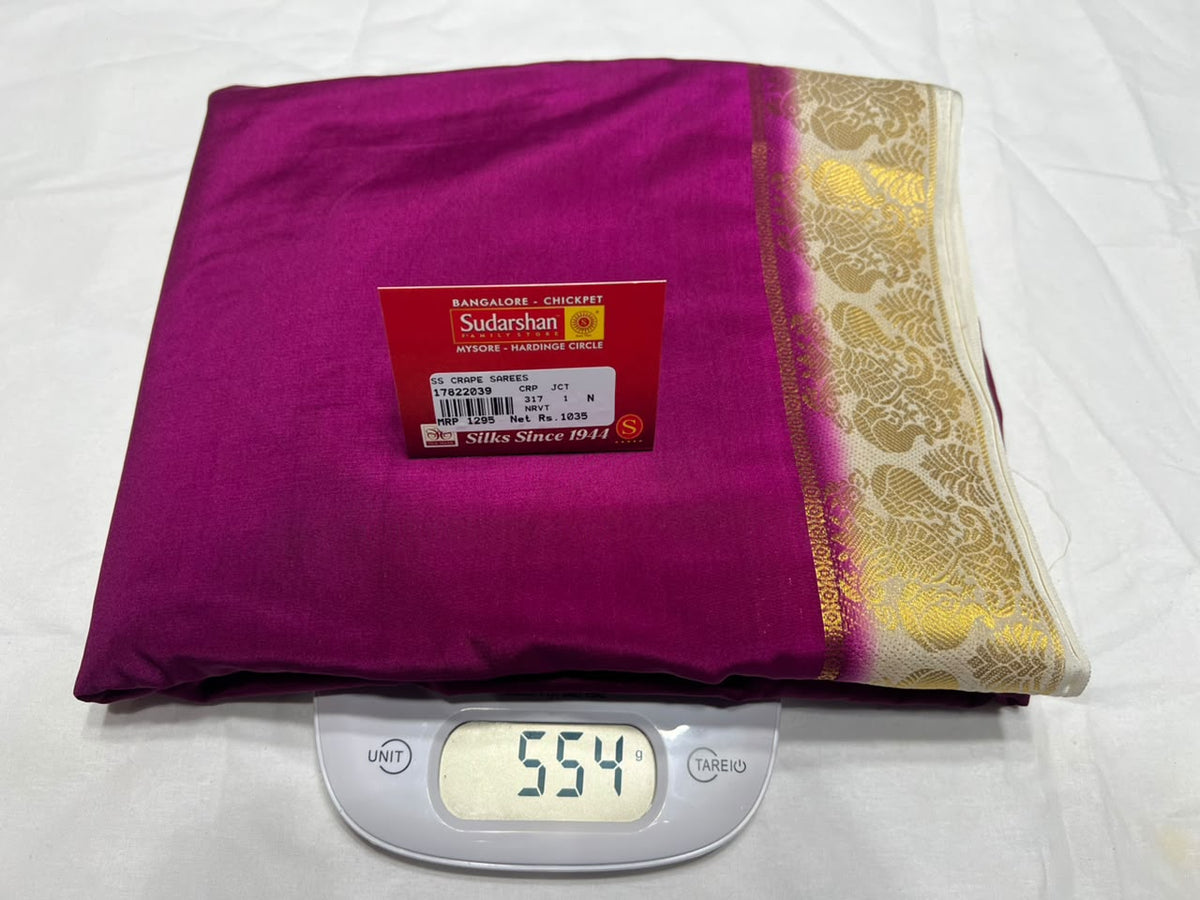 Artificial / Mix Crape Sarees