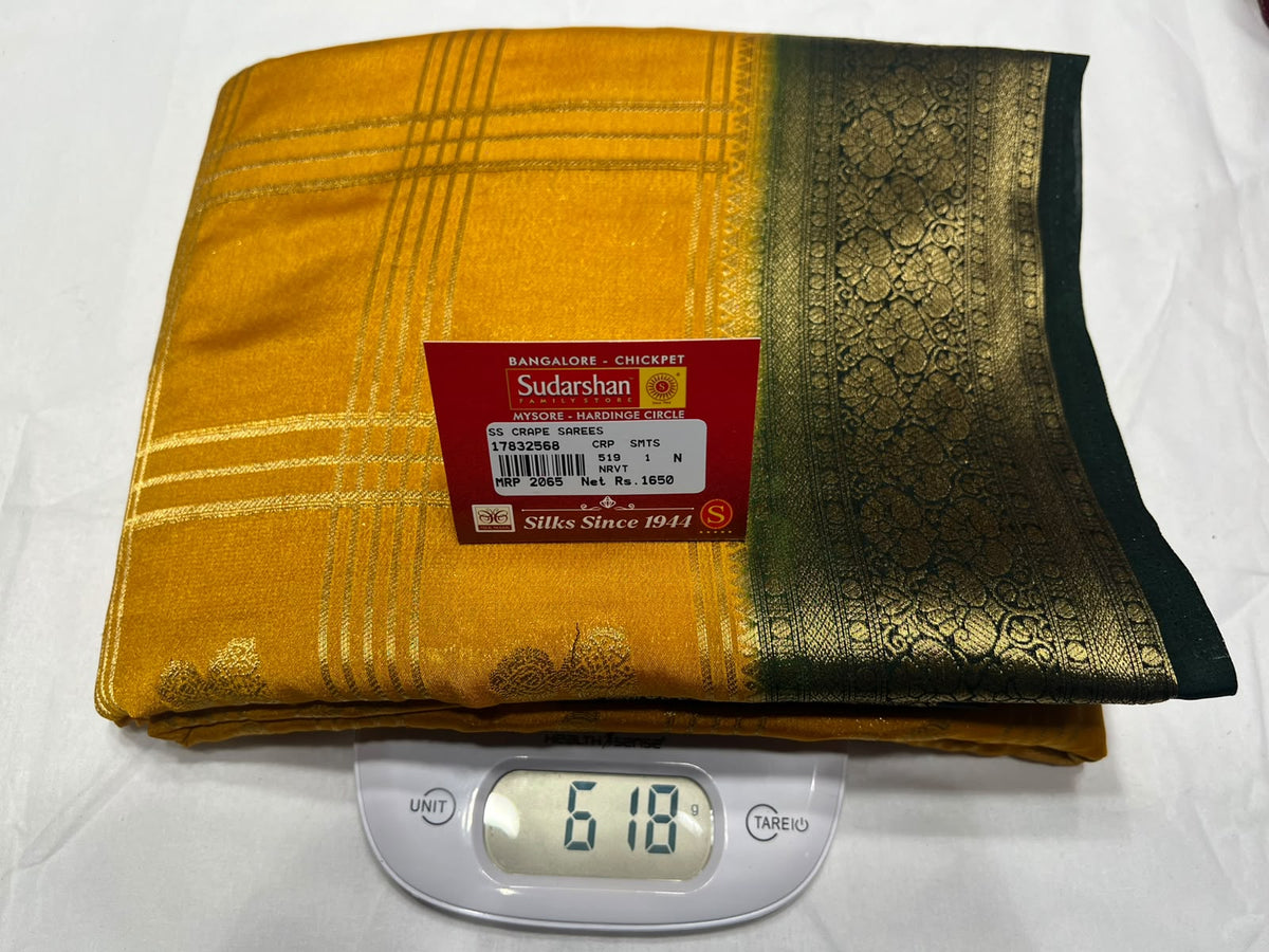 Artificial / Mix Crape Sarees