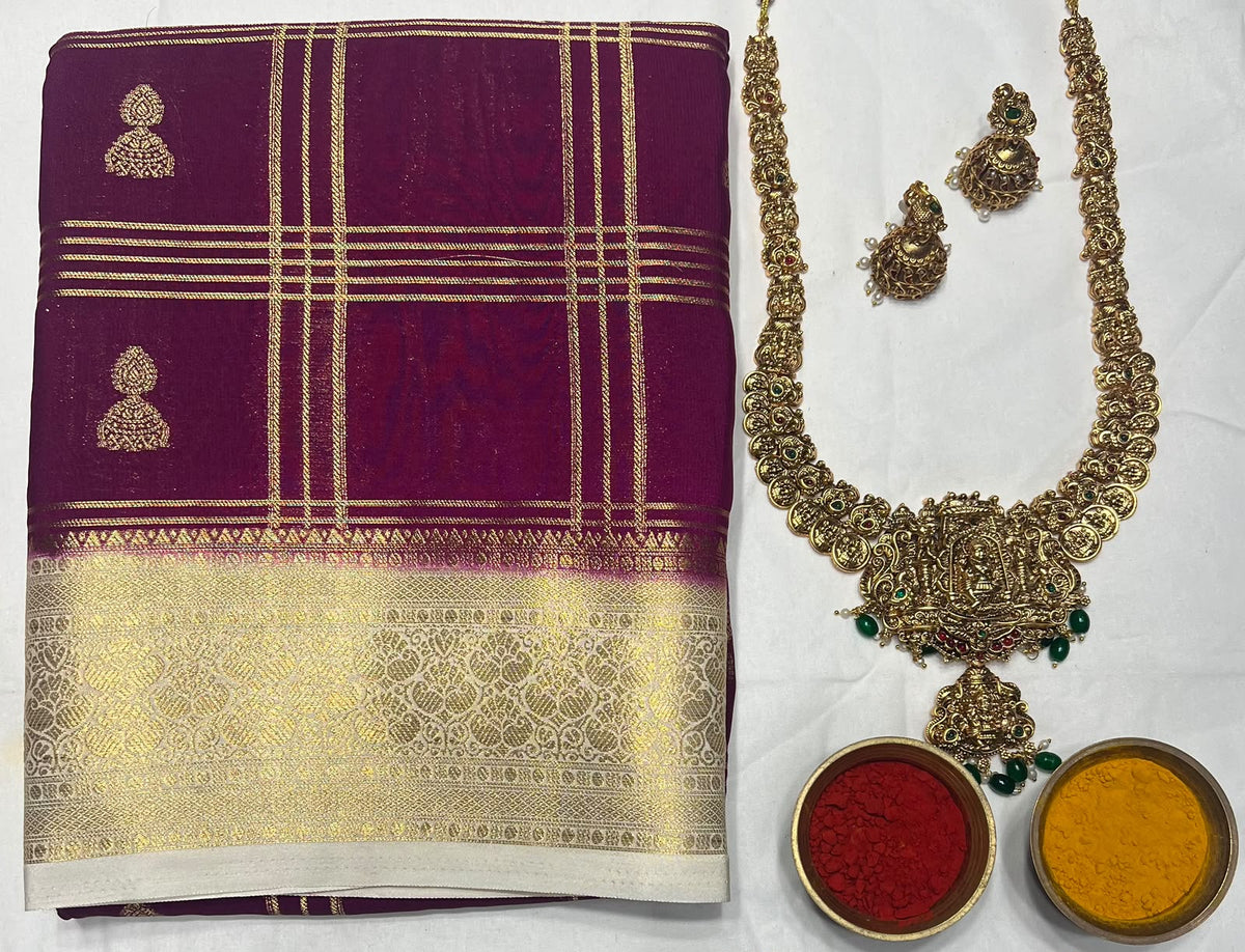 Artificial / Mix Crape Sarees
