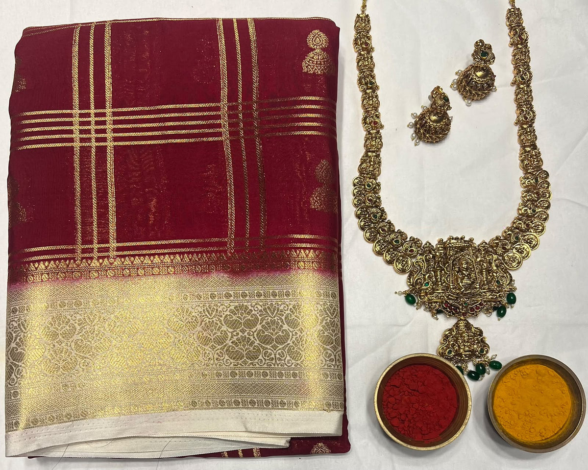 Artificial / Mix Crape Sarees