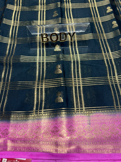 Artificial / Mix Crape Sarees