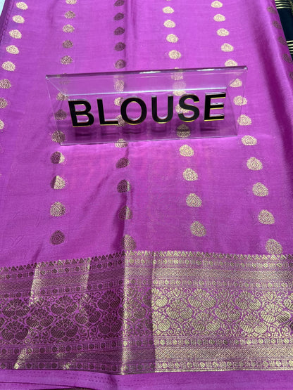 Artificial / Mix Crape Sarees