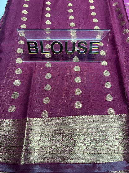 Artificial / Mix Crape Sarees