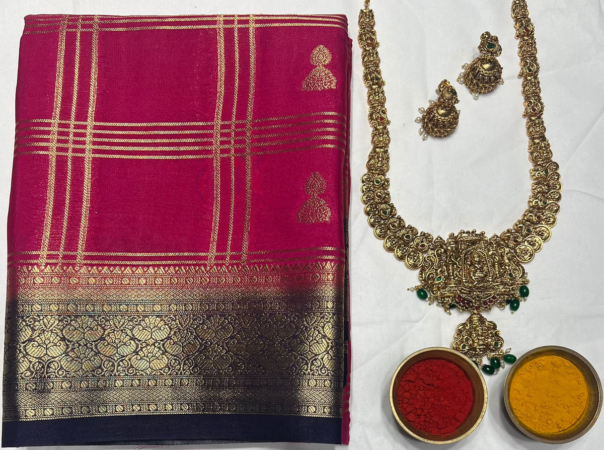 Artificial / Mix Crape Sarees