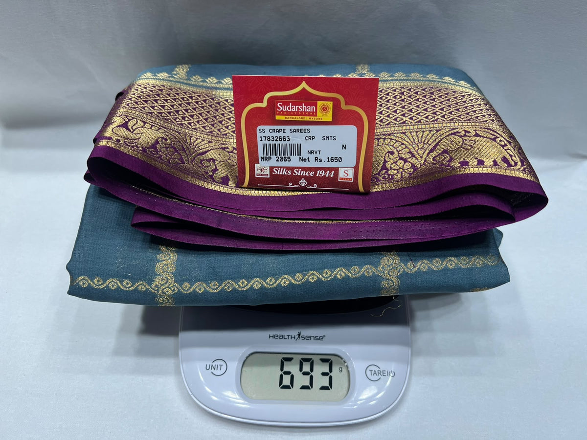 Artificial / Mix Crape Sarees