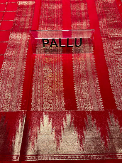 Artificial / Mix Crape Sarees