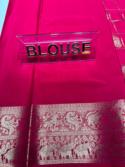 Artificial / Mix Crape Sarees