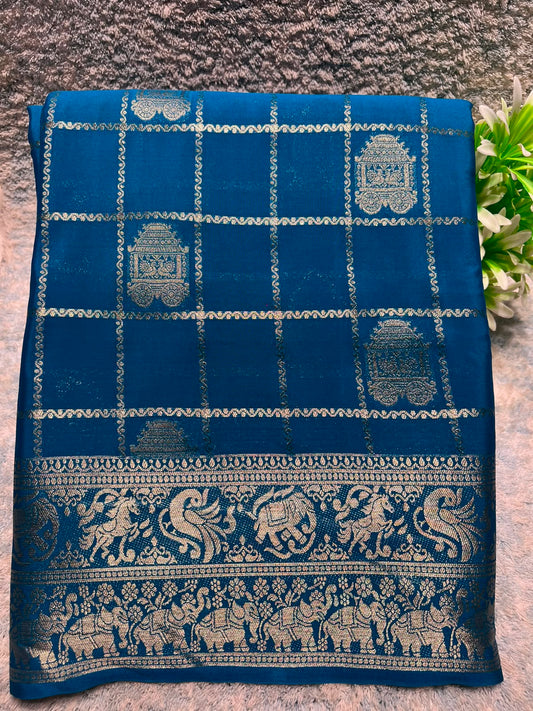 Artificial / Mix Crape Sarees