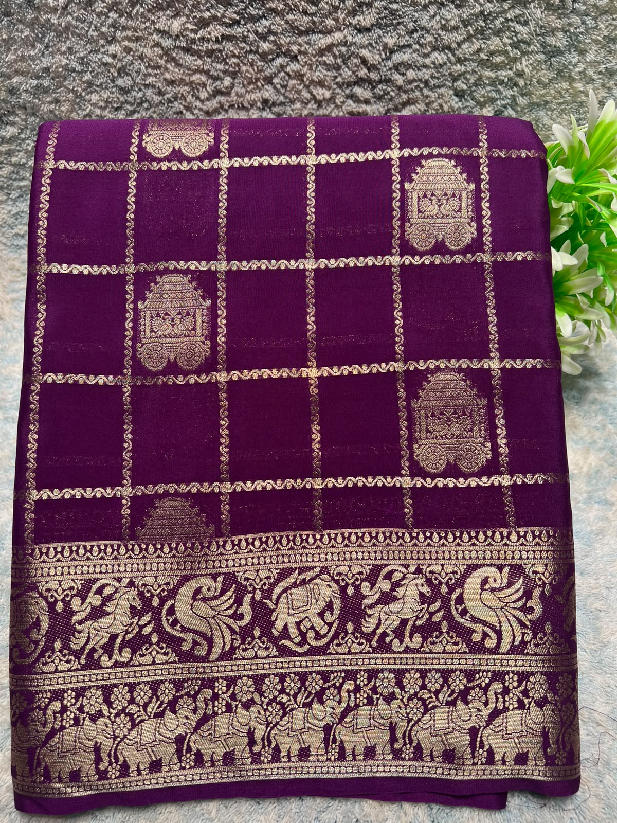 Artificial / Mix Crape Sarees