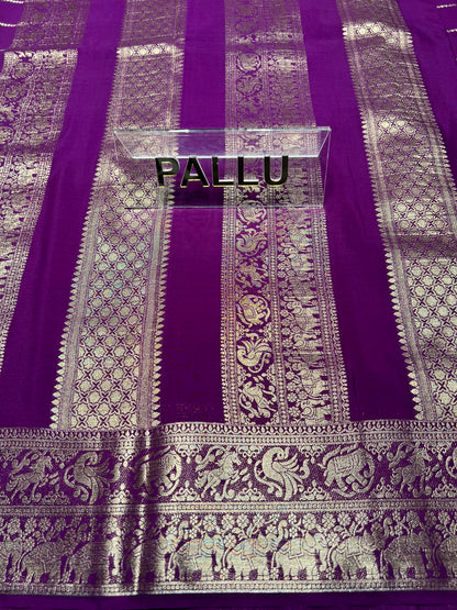 Artificial / Mix Crape Sarees