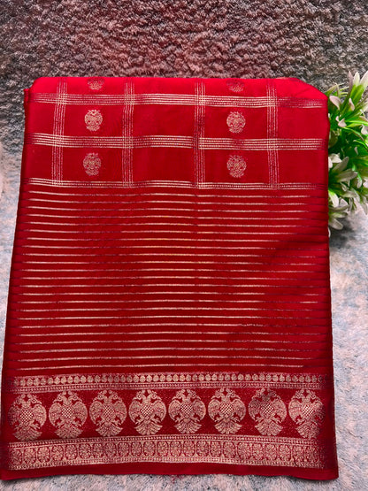 Artificial / Mix Crape Sarees