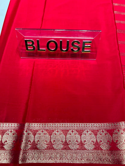 Artificial / Mix Crape Sarees