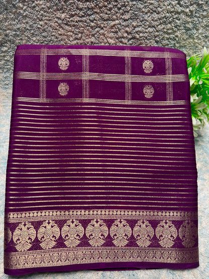 Artificial / Mix Crape Sarees