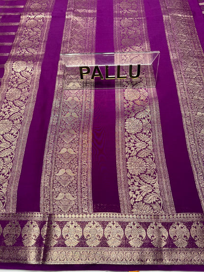 Artificial / Mix Crape Sarees