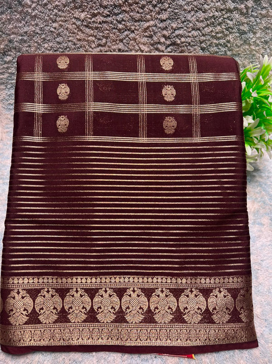 Artificial / Mix Crape Sarees
